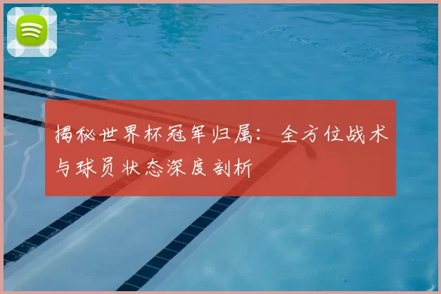 揭秘世界杯冠军归属：全方位战术与球员状态深度剖析