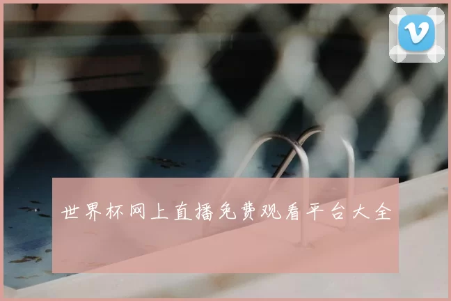 世界杯网上直播免费观看平台大全